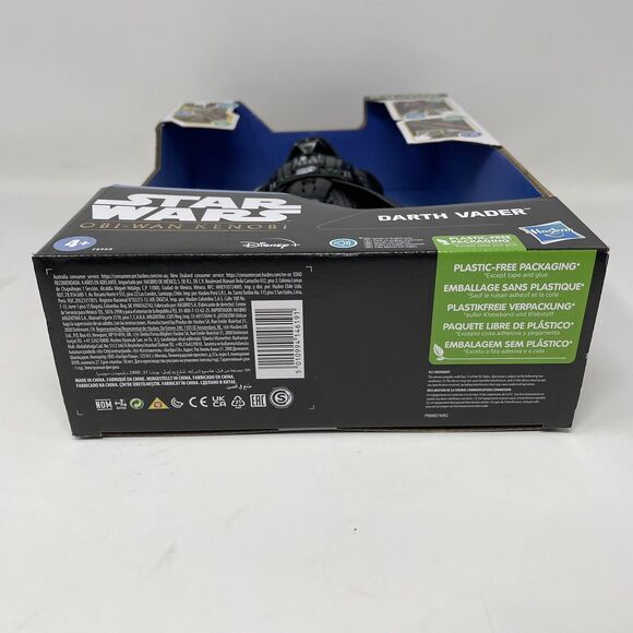 STAR WARS: Darth Vader 12" Action Figure Toy Obi-Wan Kenobi Disney Hasbro NEW - Picture 3 of 4